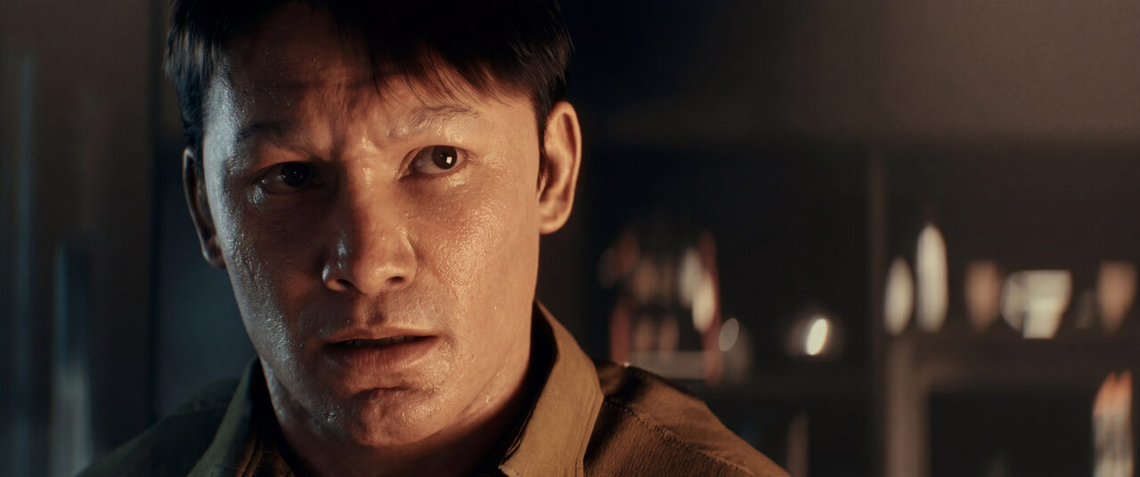 Character close-up rendered in Unreal Engine