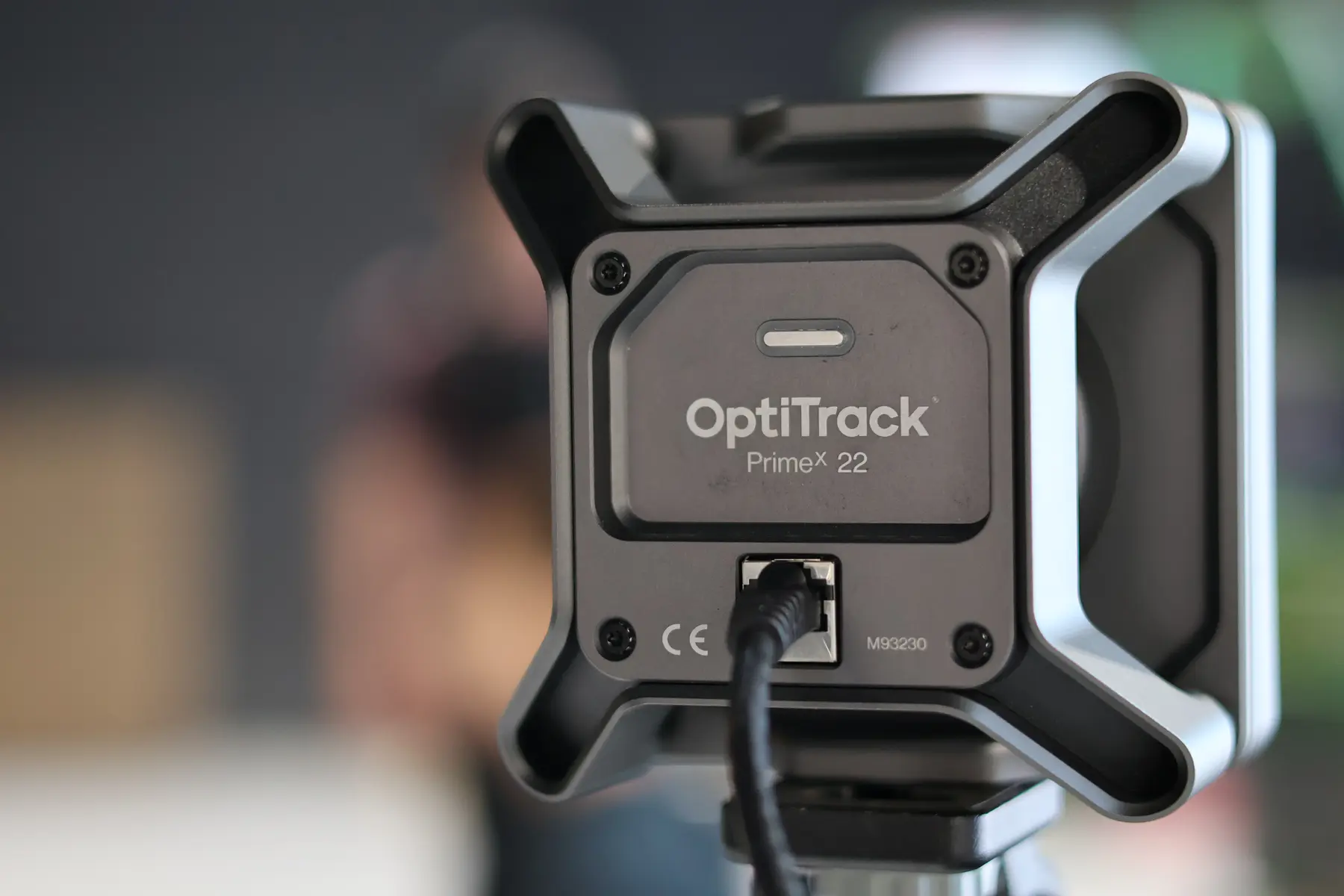 OptiTrack PrimeX 22 camera close-up