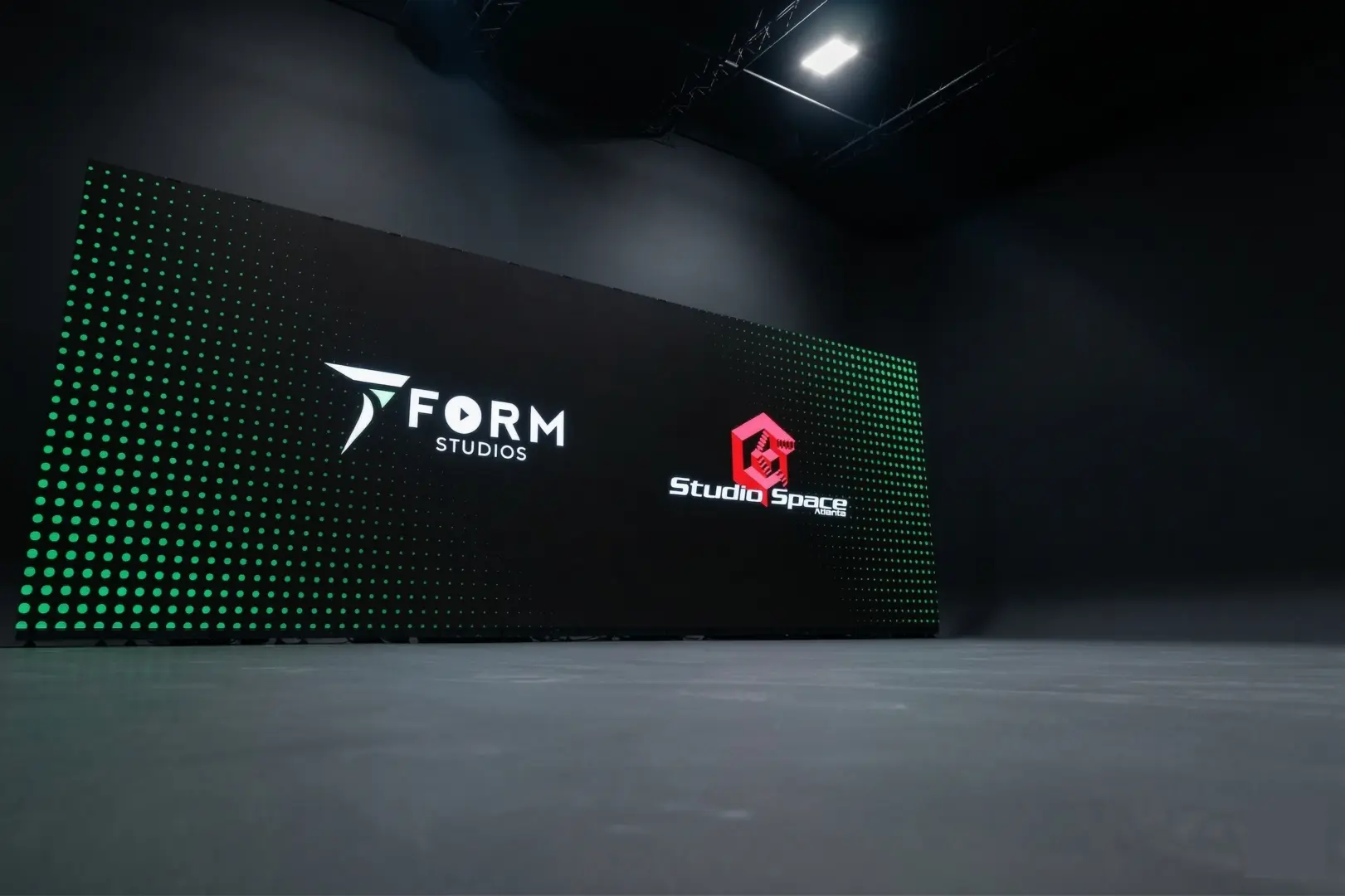 Form Studios and Studio Space Atlanta LED volume inside Stage 6 West